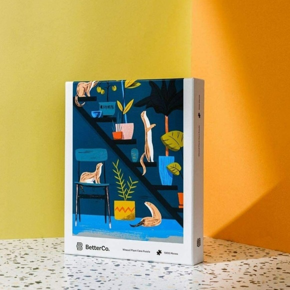 BetterCo. Weasel Plant Care Puzzle 1000 Pieces - Picture 1 of 3